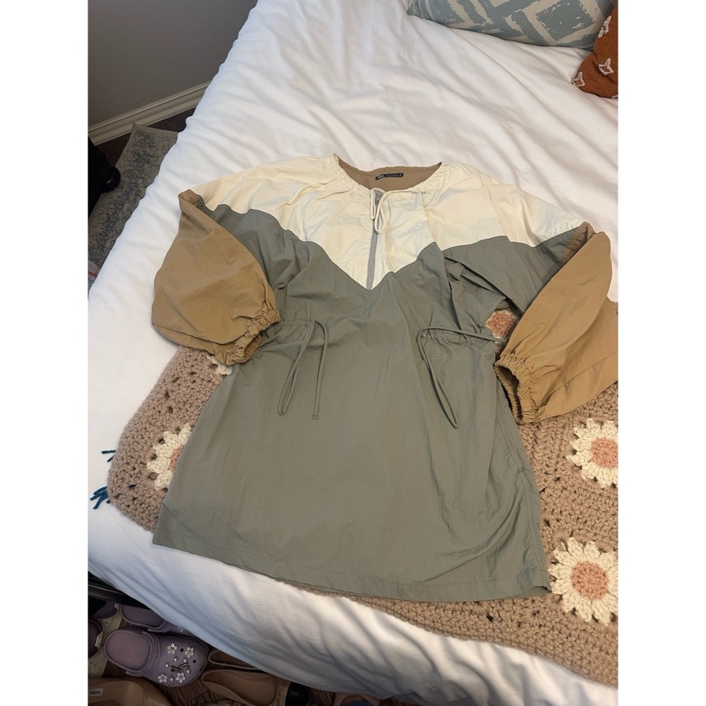 Zara Windbreaker Dress